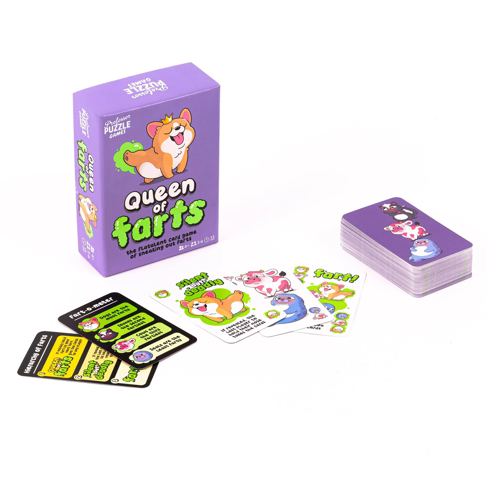 Professor Puzzle Queen of Farts Game