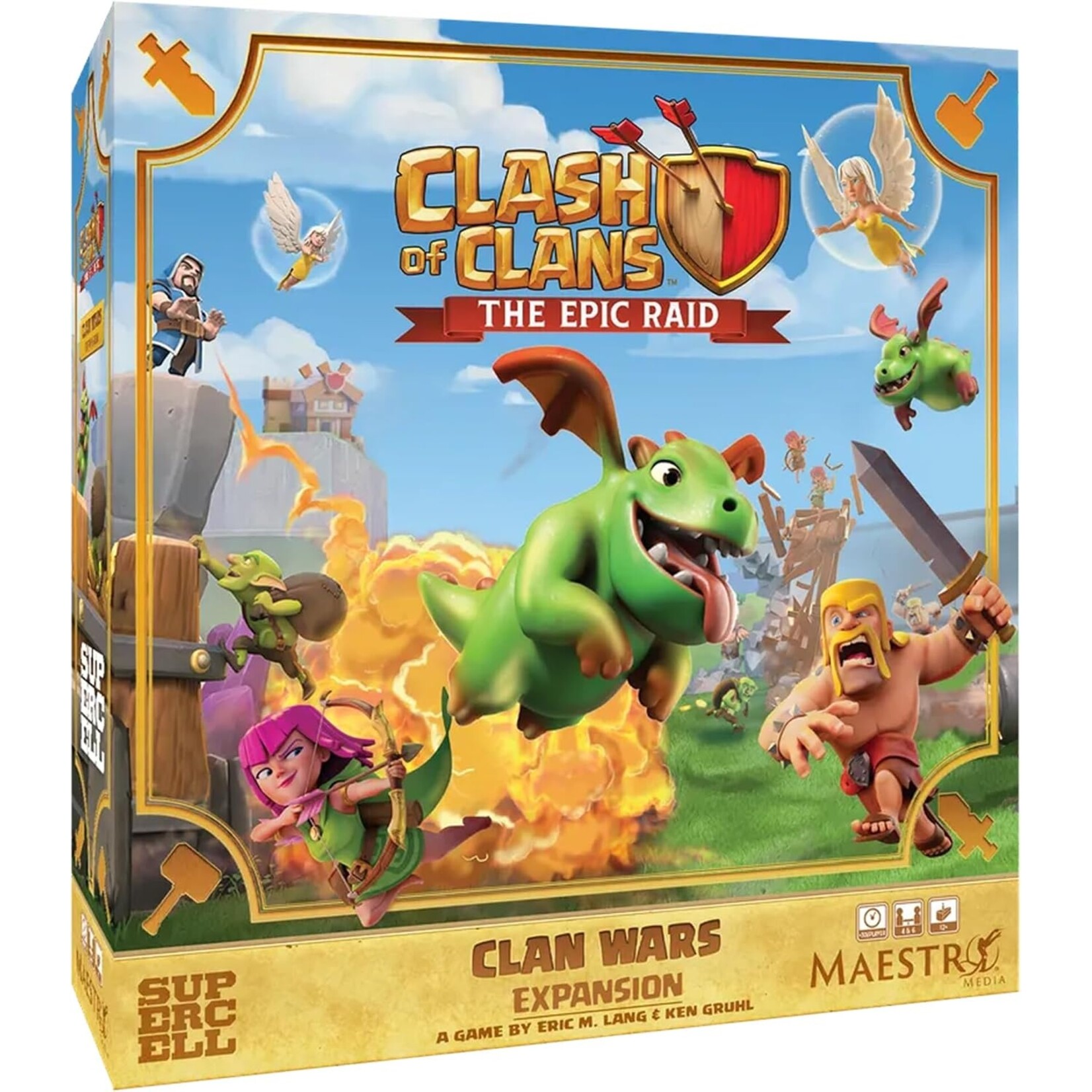 Maestro Media Clash of Clans: The Epic Raid: Clan Wars Expansion