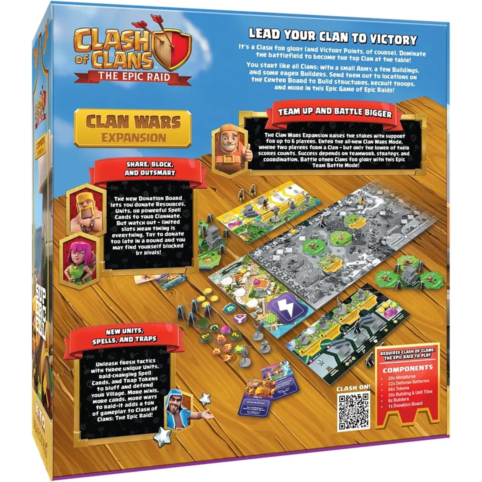 Maestro Media Clash of Clans: The Epic Raid: Clan Wars Expansion