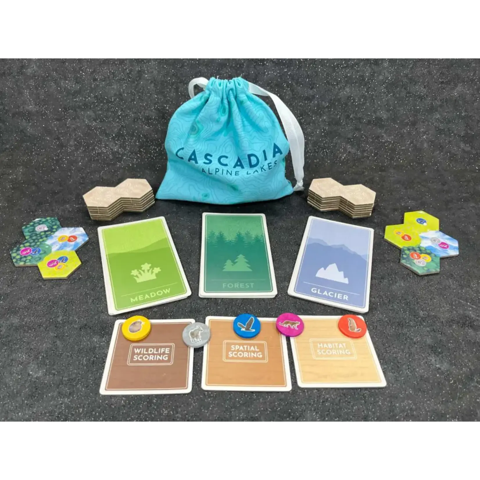 Alderac Entertainment Group (AEG) Cascadia Alpine Lakes