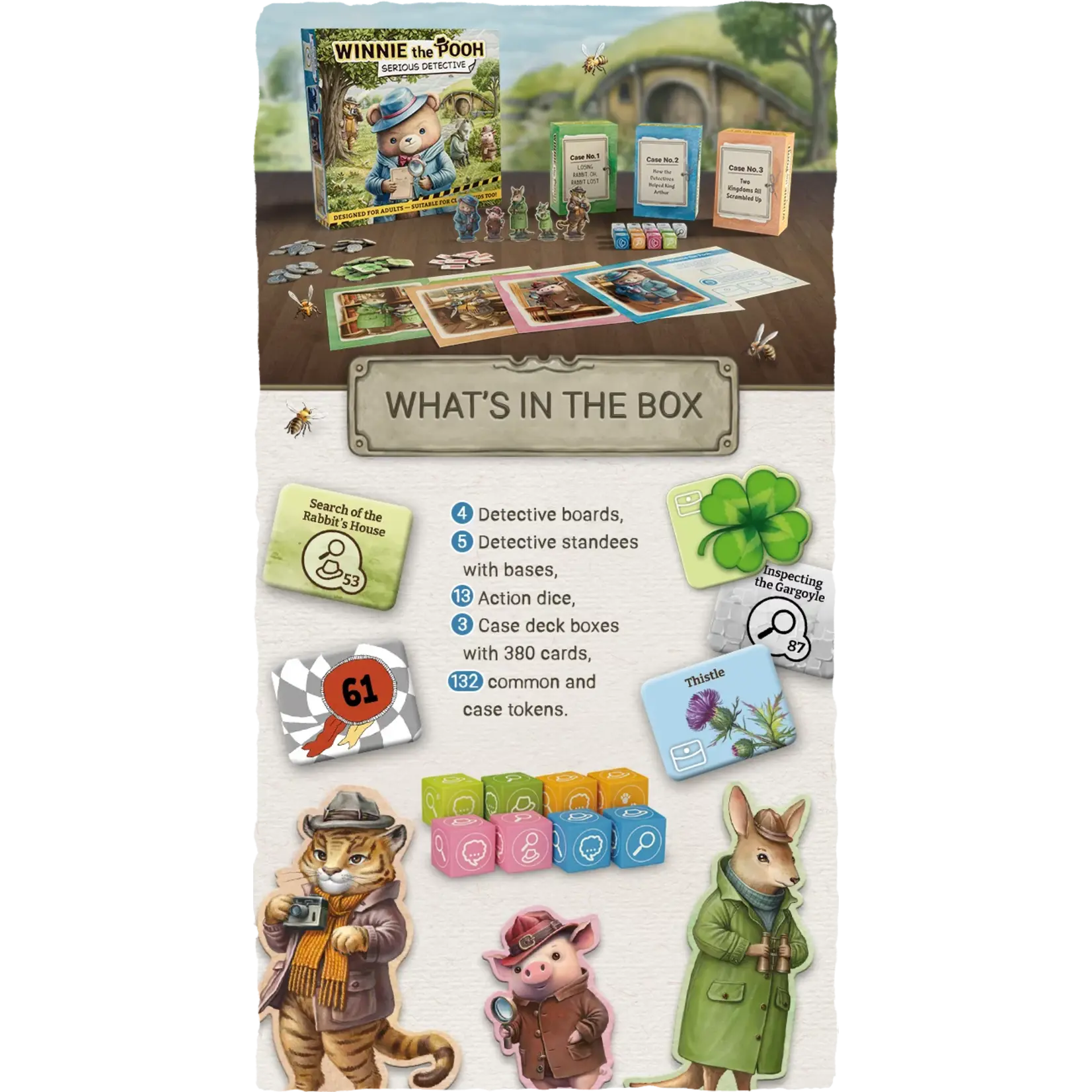 Crowd Games Winnie the Pooh Serious Detective