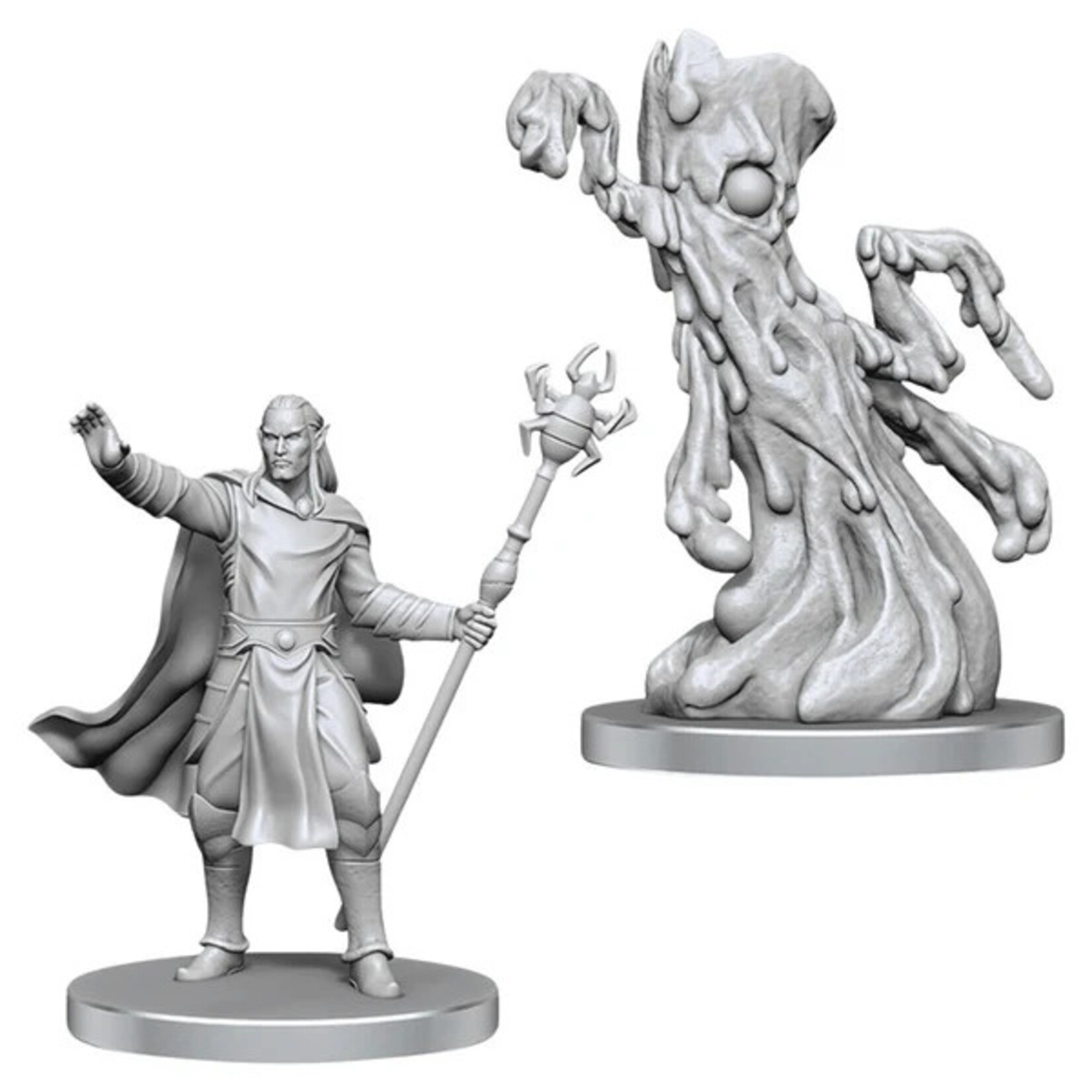 WizKids/Neca 90858 Nolzur's Drow Mage & Yochlol