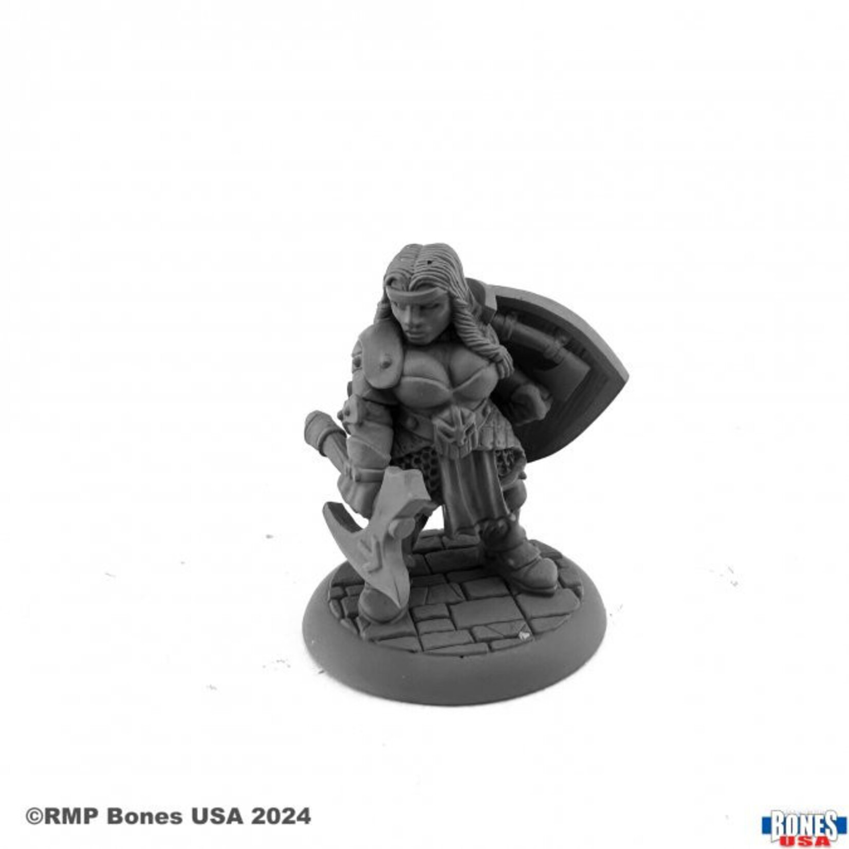Reaper Minis 30170 Legends: Freya, Dwarf Fighter