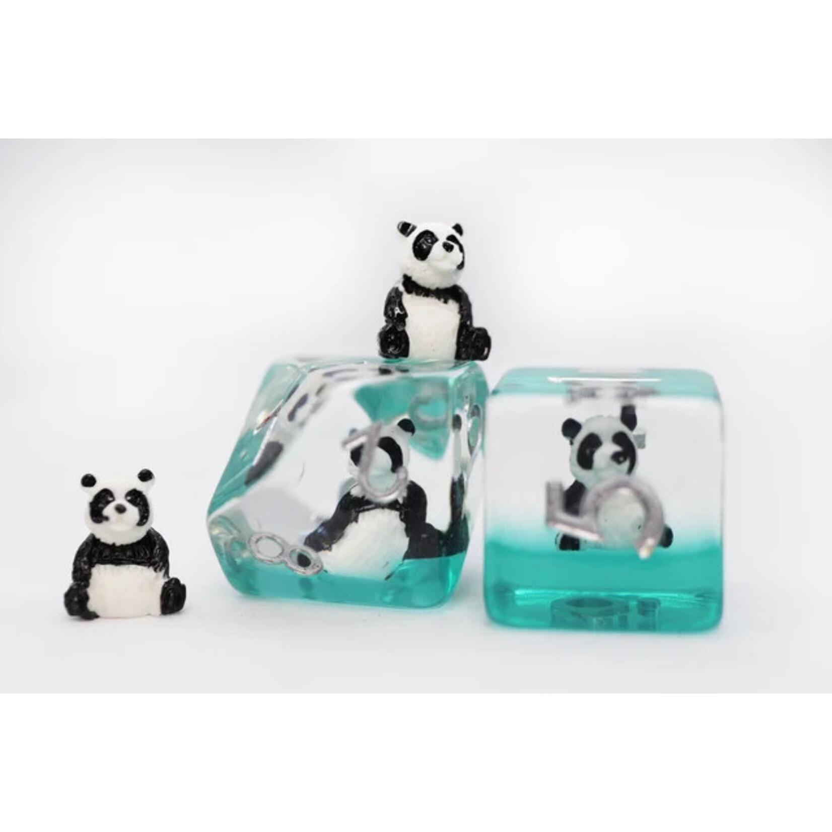 Foam Brain Games Panda on Water RPG Dice Set