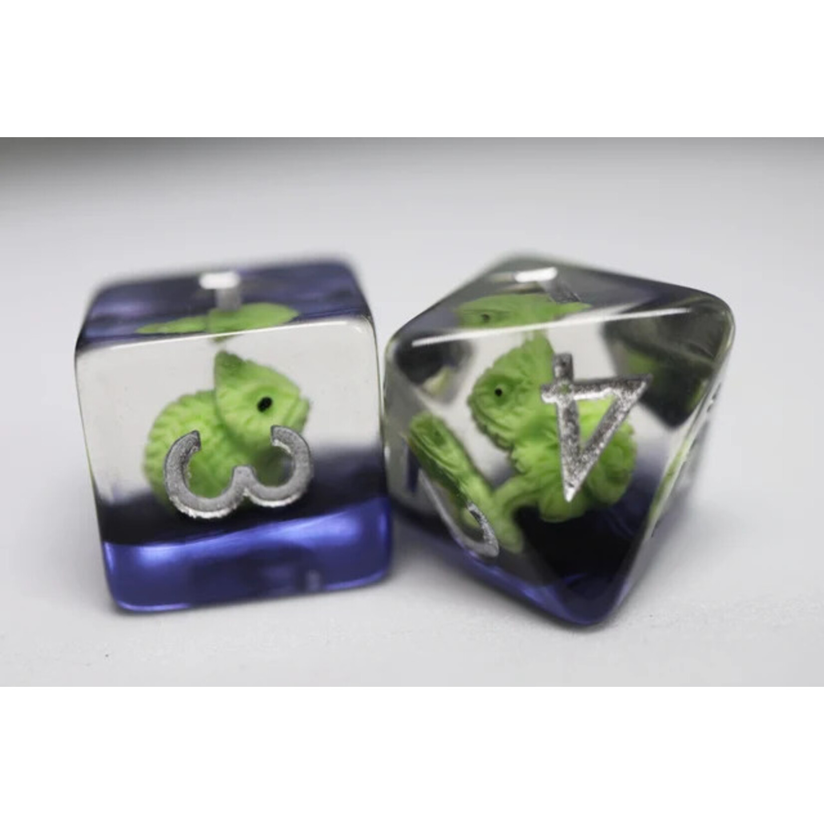 Foam Brain Games Colorful Chameleon RPG Dice Set
