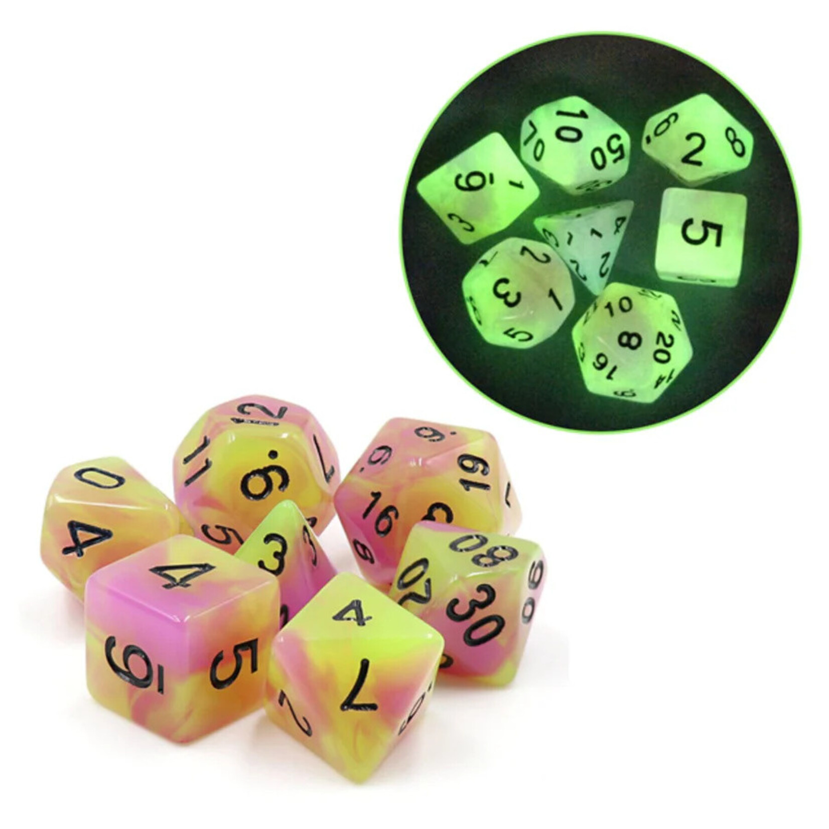Foam Brain Games Glow in the Dark Tulip 7-Set