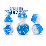 Gate Keeper Games 7-Set Cube: Double Dice: Stormwind Fallacy Blue