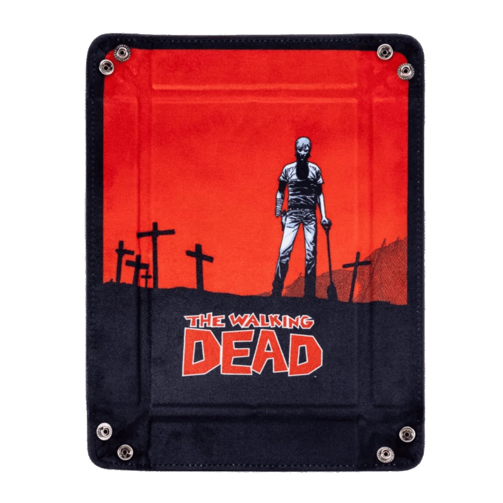 Fanroll by Metallic Dice Games The Walking Dead Dice Tray