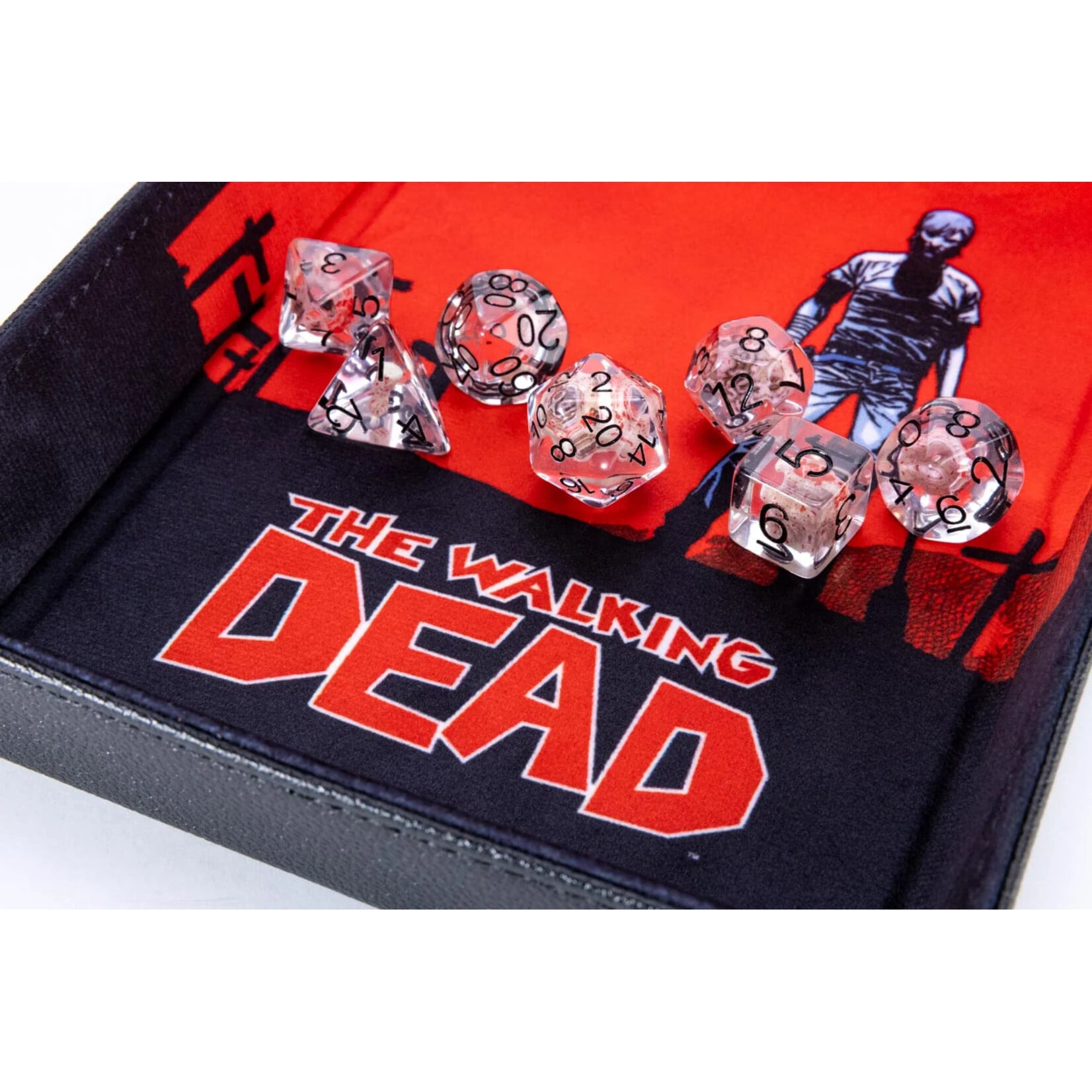 Fanroll by Metallic Dice Games The Walking Dead Dice Tray