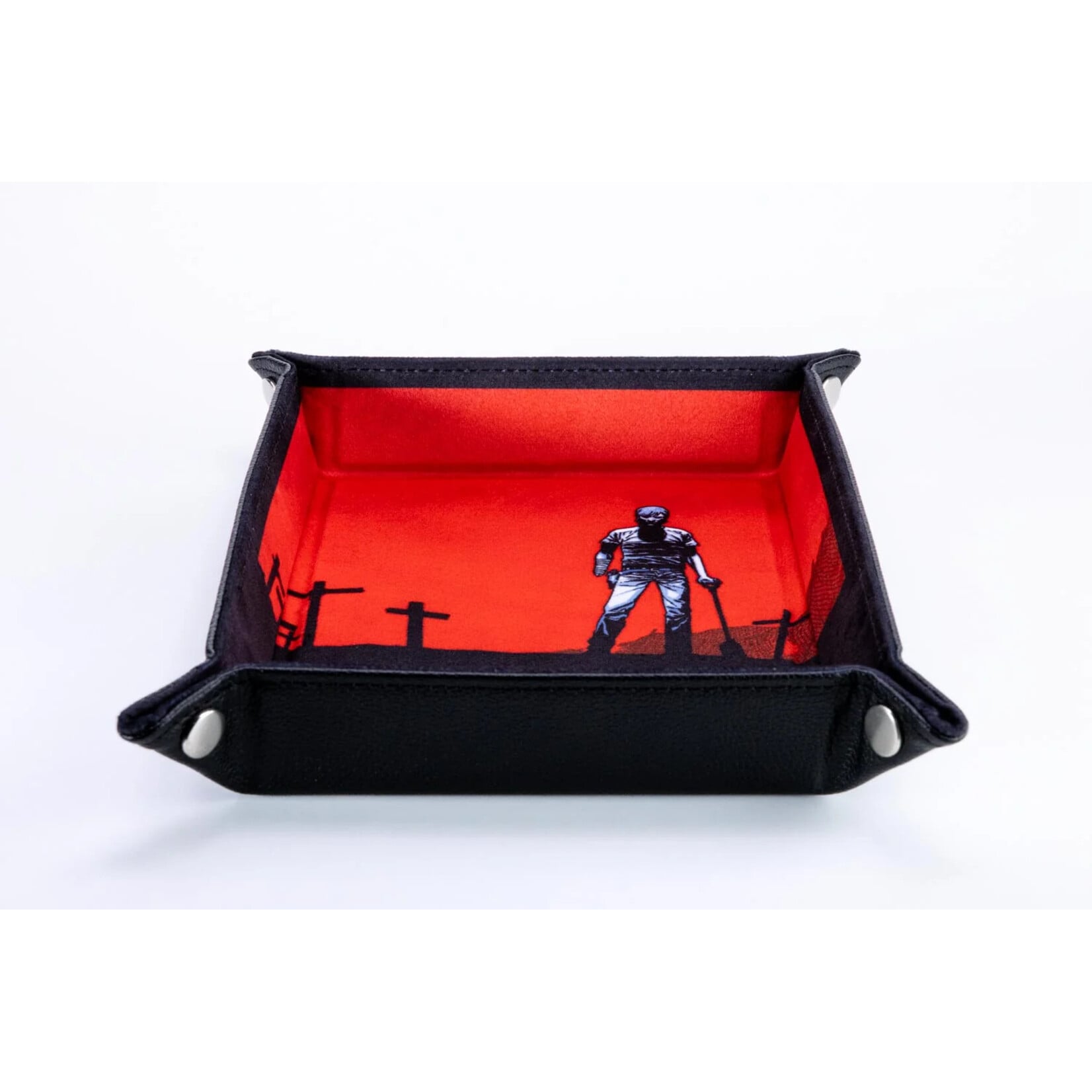 Fanroll by Metallic Dice Games The Walking Dead Dice Tray