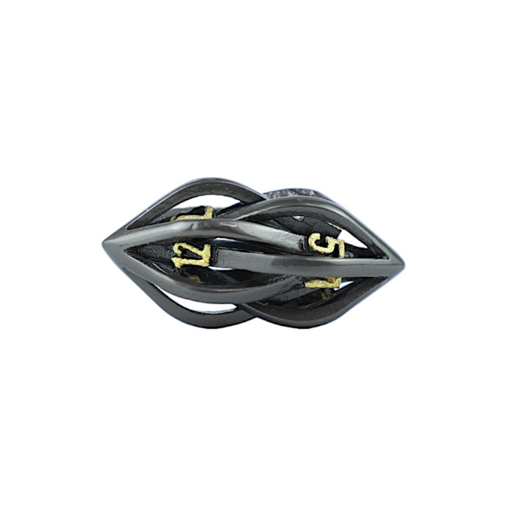 Let's Play Games Hollow Elliptic - Black and Gold 7-Set