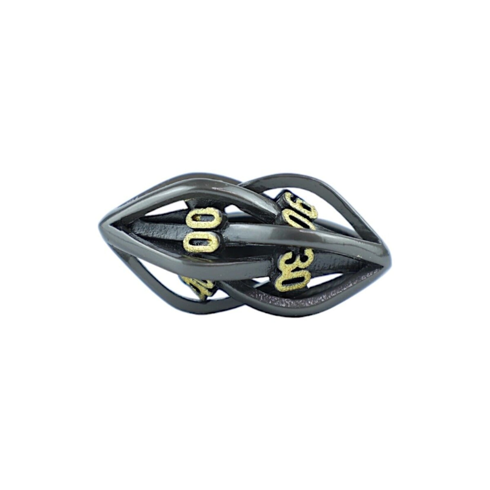 Let's Play Games Hollow Elliptic - Black and Gold 7-Set