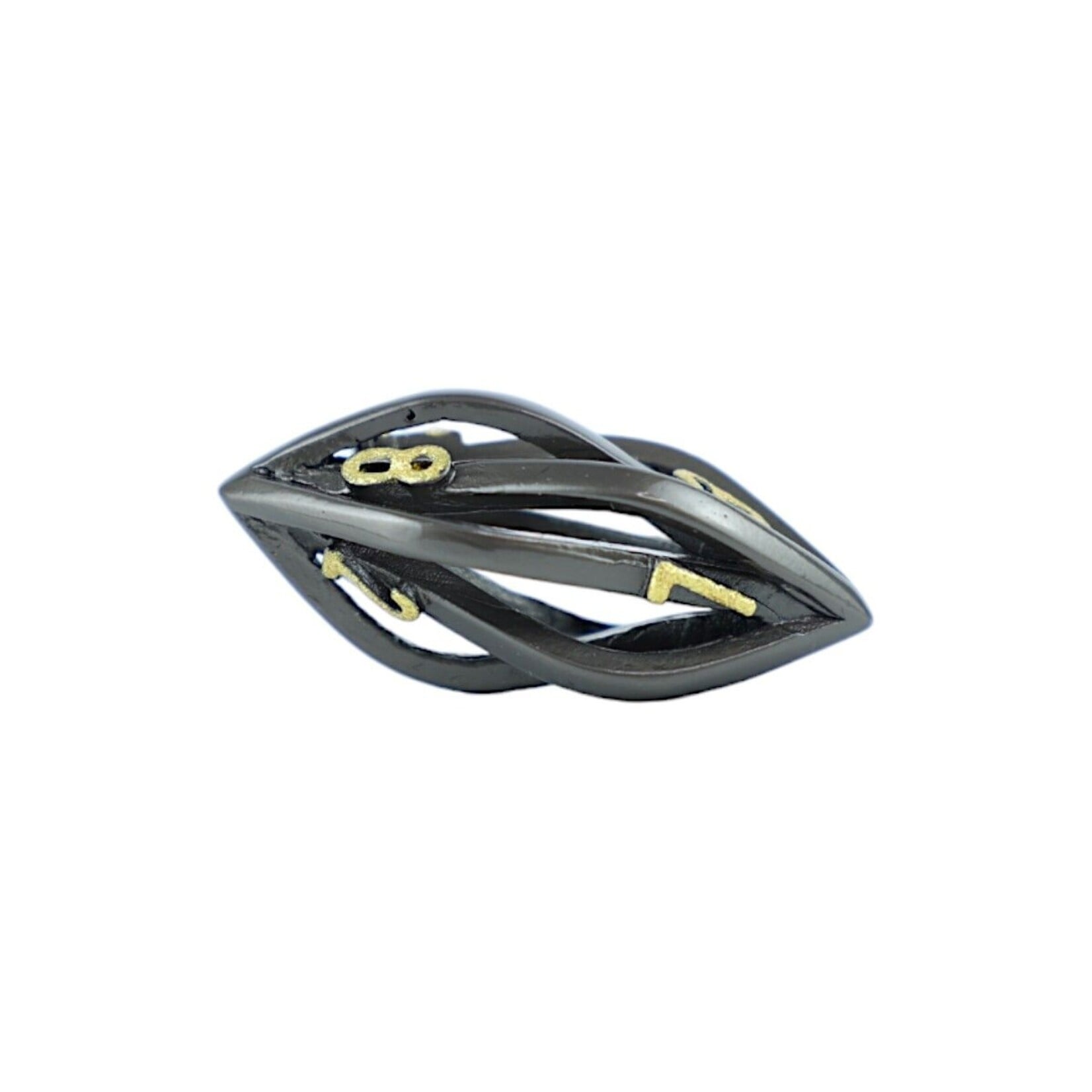 Let's Play Games Hollow Elliptic - Black and Gold 7-Set