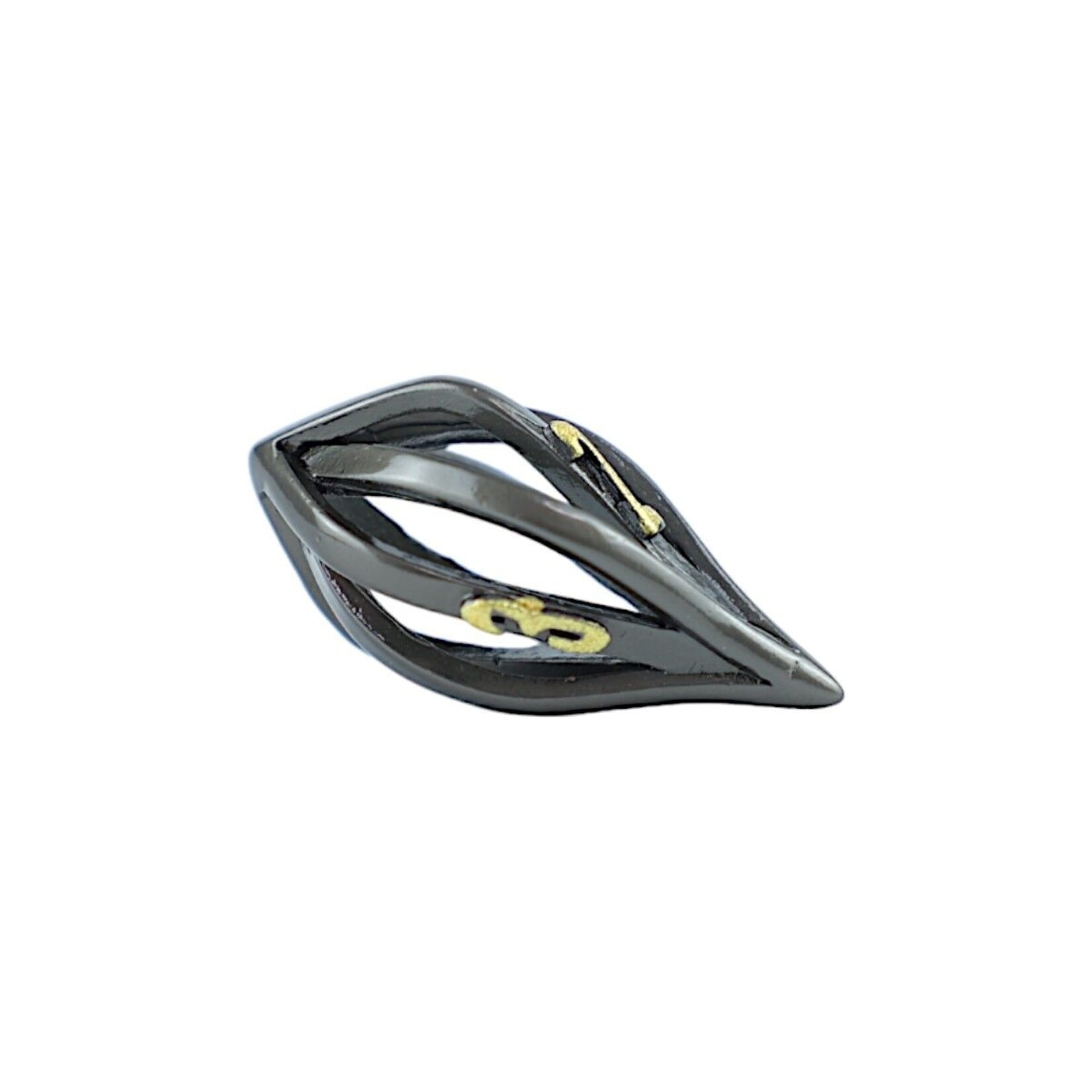 Let's Play Games Hollow Elliptic - Black and Gold 7-Set