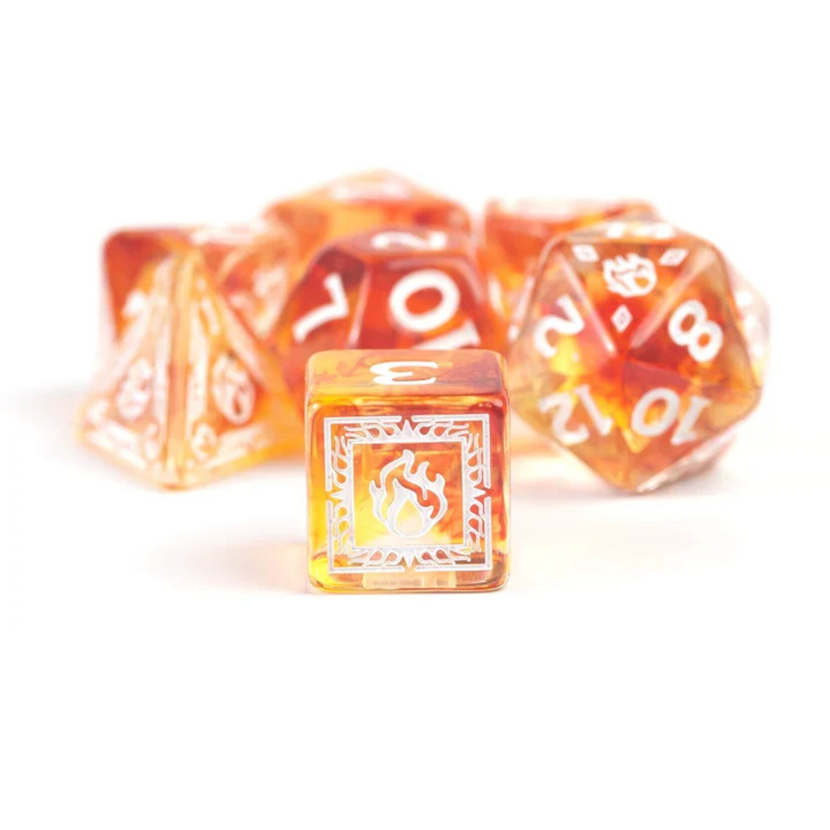 Sirius Dice 200217B D&D Adventure Dice: Sorcerer (Orange)