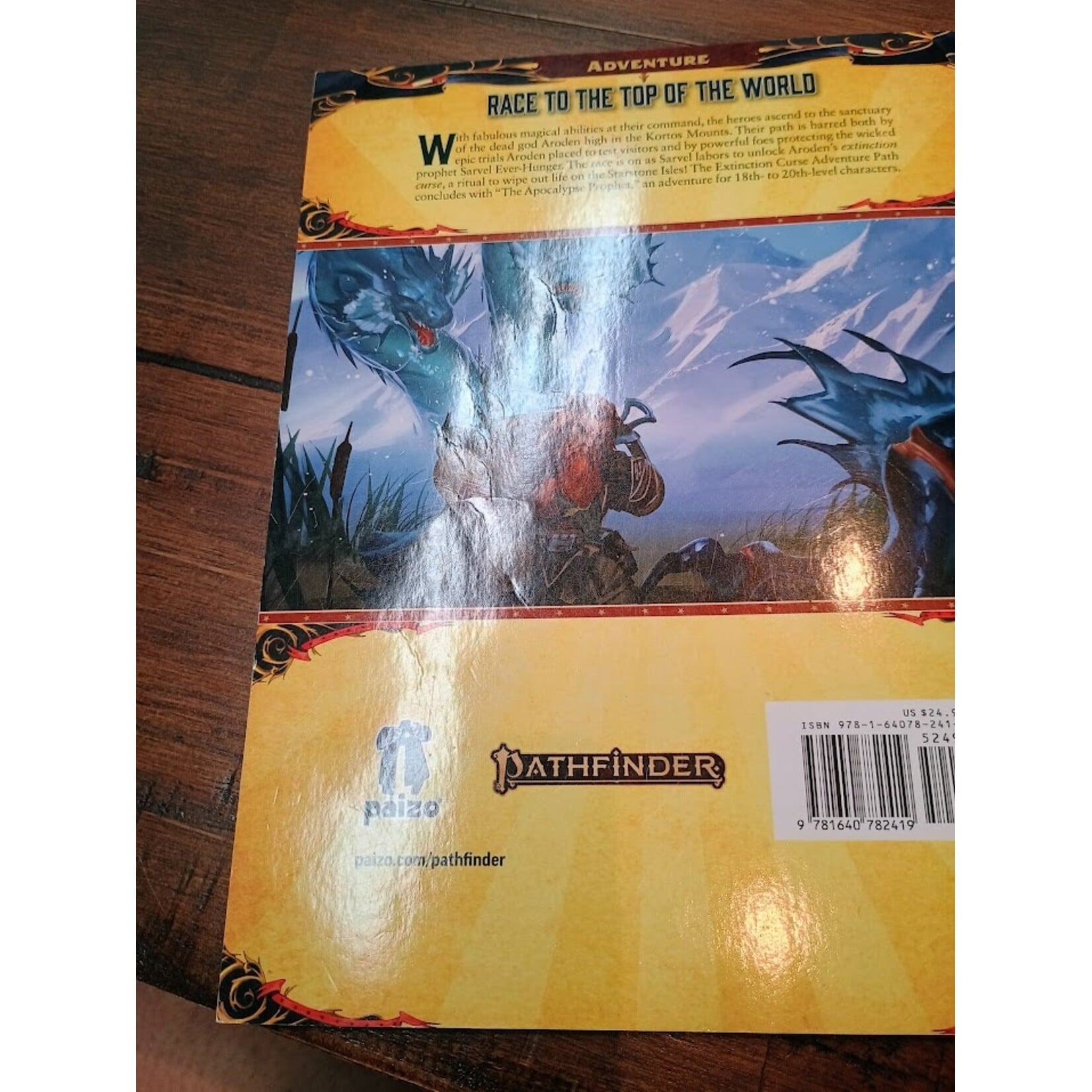 USED Pathfinder: Extinction Curse Lot