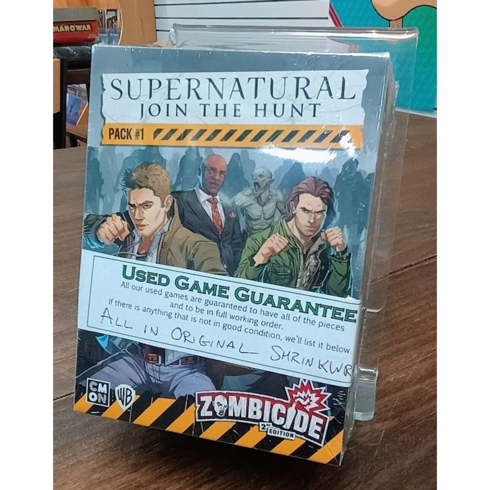 USED Zombicide: Supernatural - Join the Hunt Lot