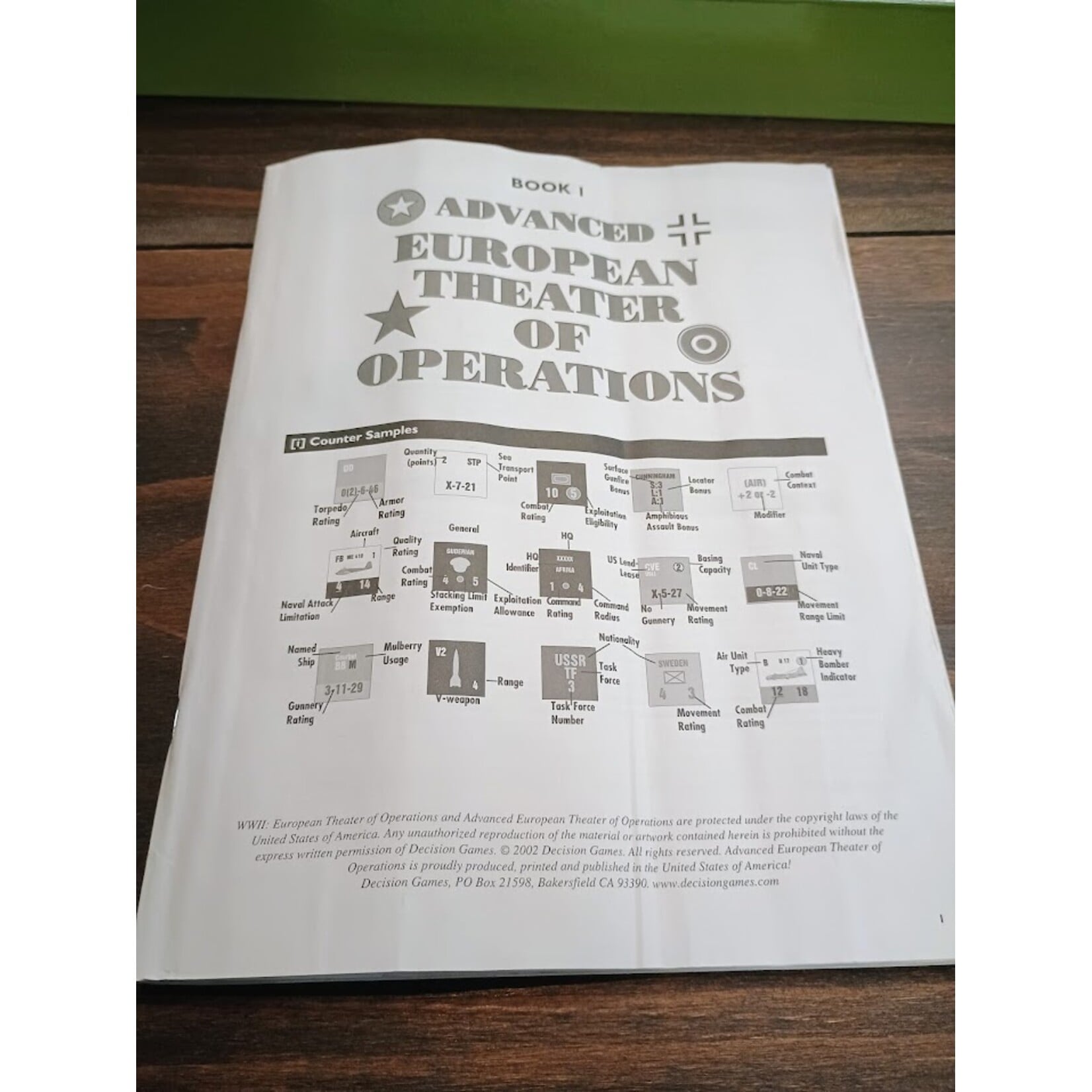 USED Advanced European Theater of Operations