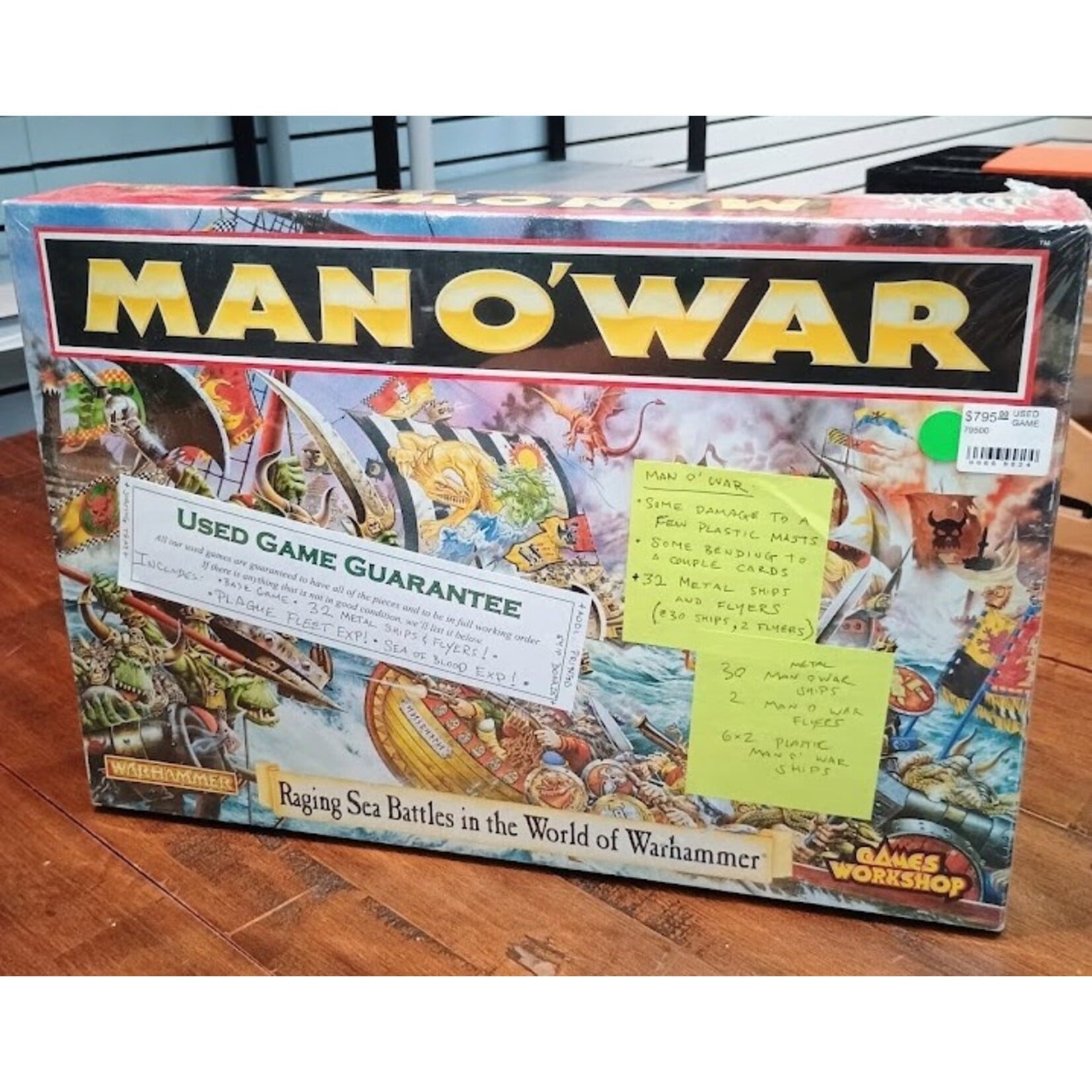 USED Man O' War Lot