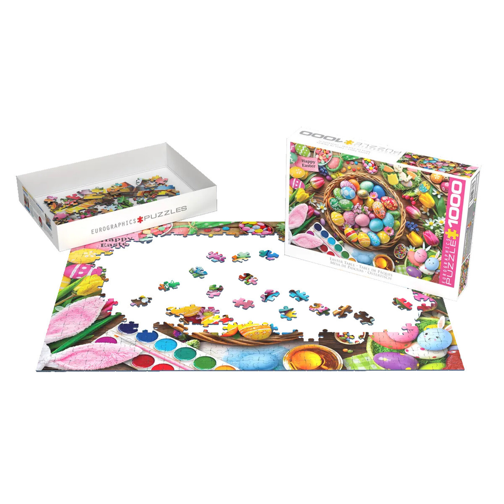 EuroGraphics Puzzles Easter Table 1000pc