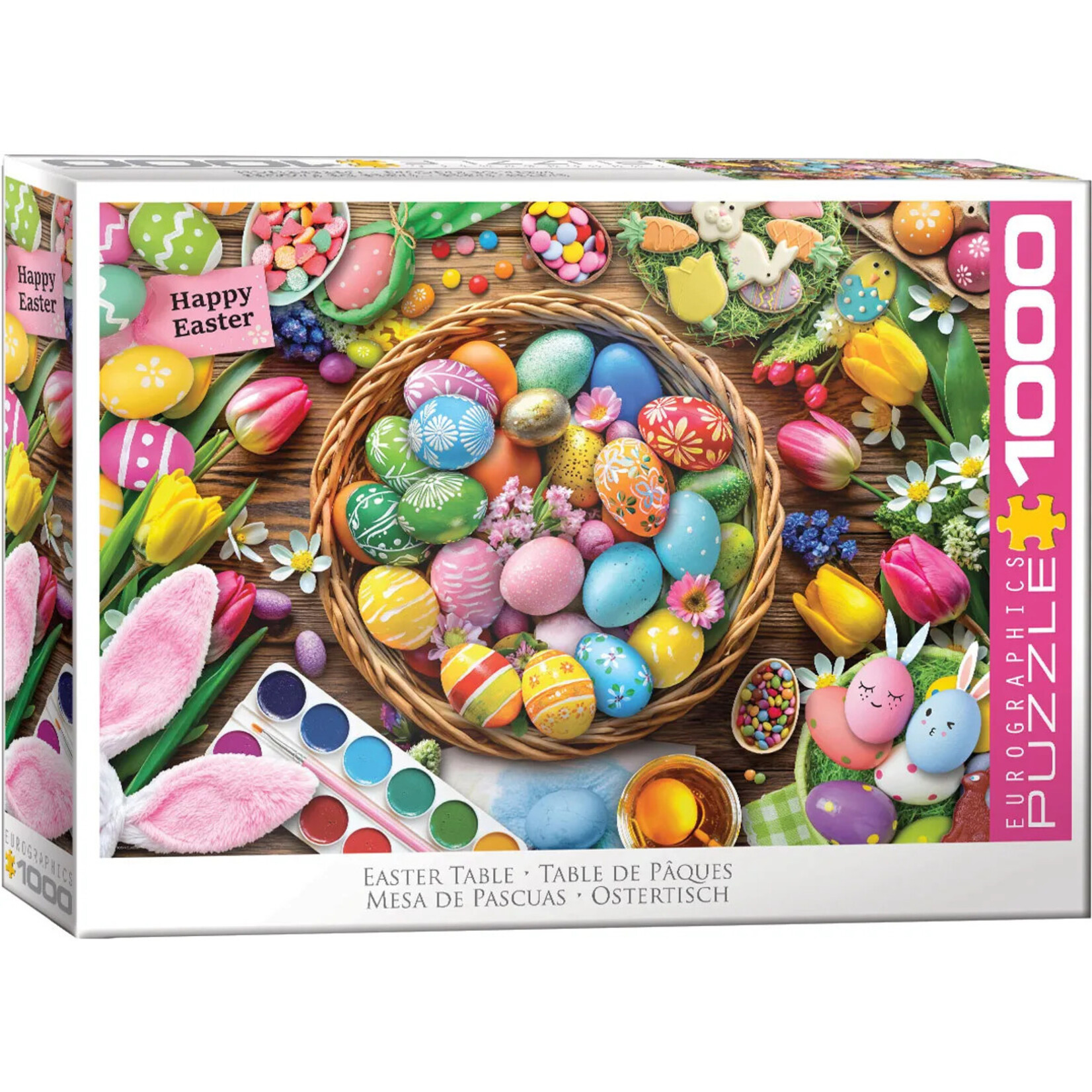 EuroGraphics Puzzles Easter Table 1000pc