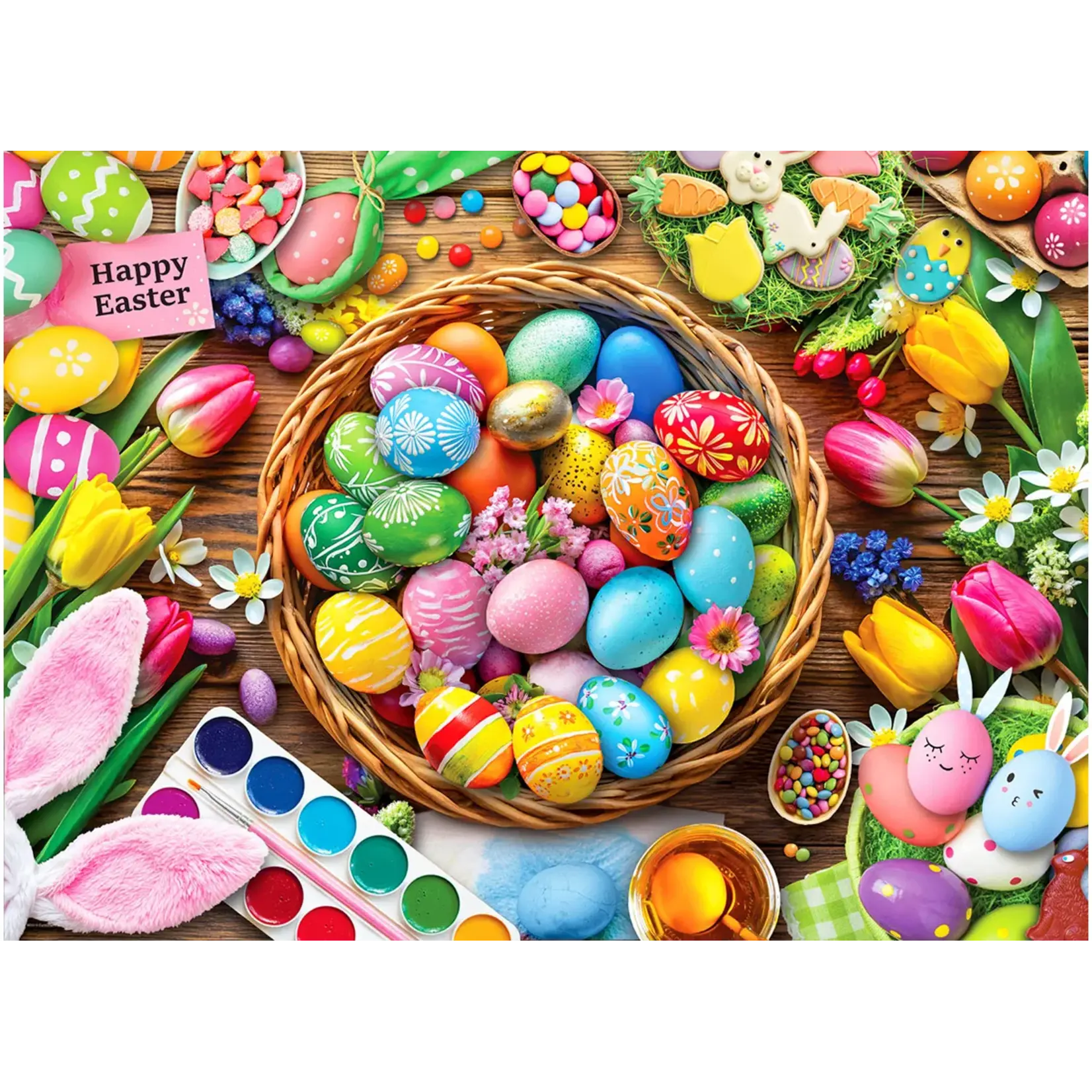 EuroGraphics Puzzles Easter Table 1000pc