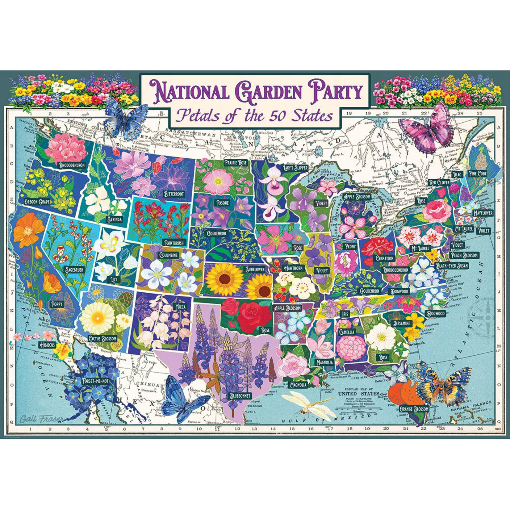 EuroGraphics Puzzles National Garden Party 300pc