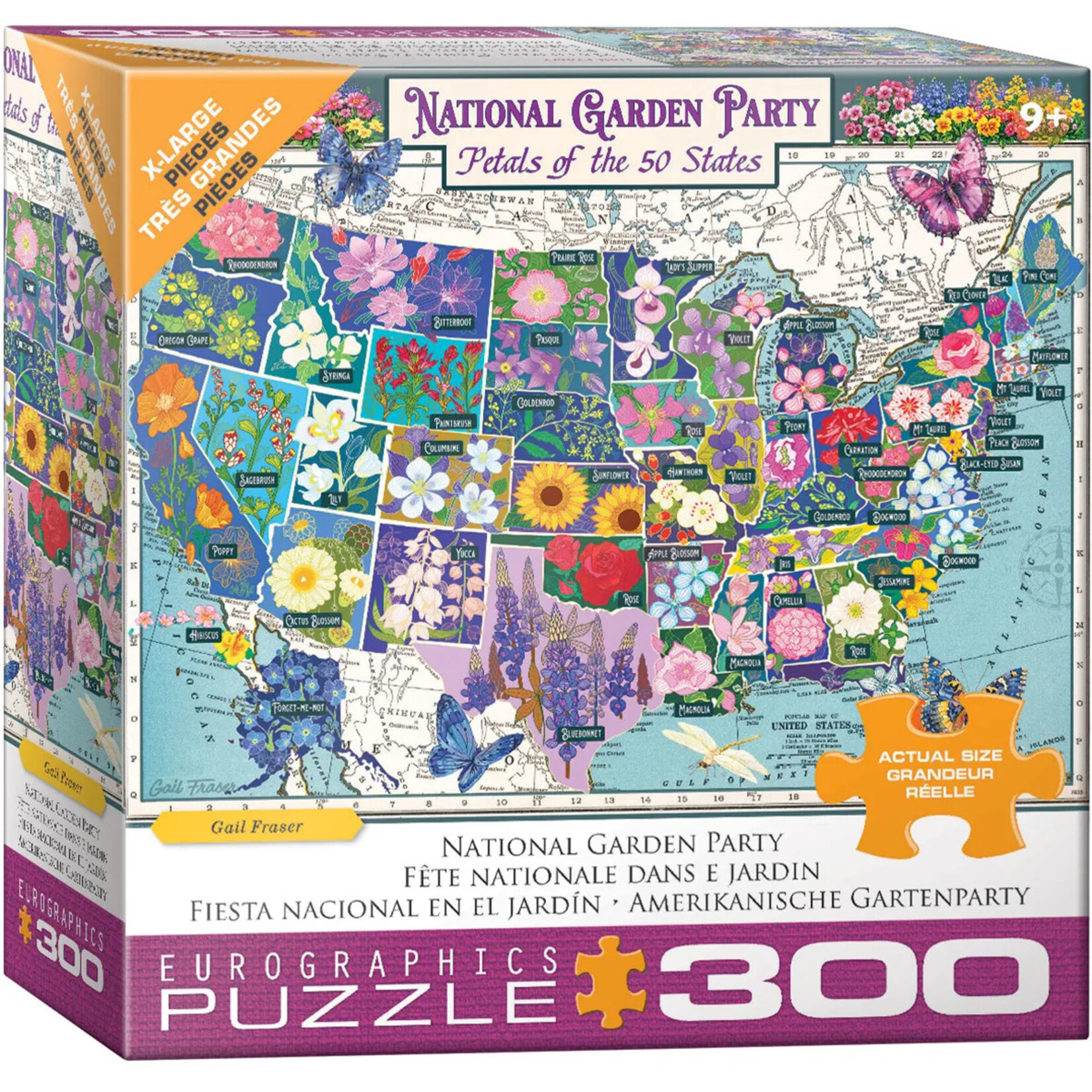 EuroGraphics Puzzles National Garden Party 300pc