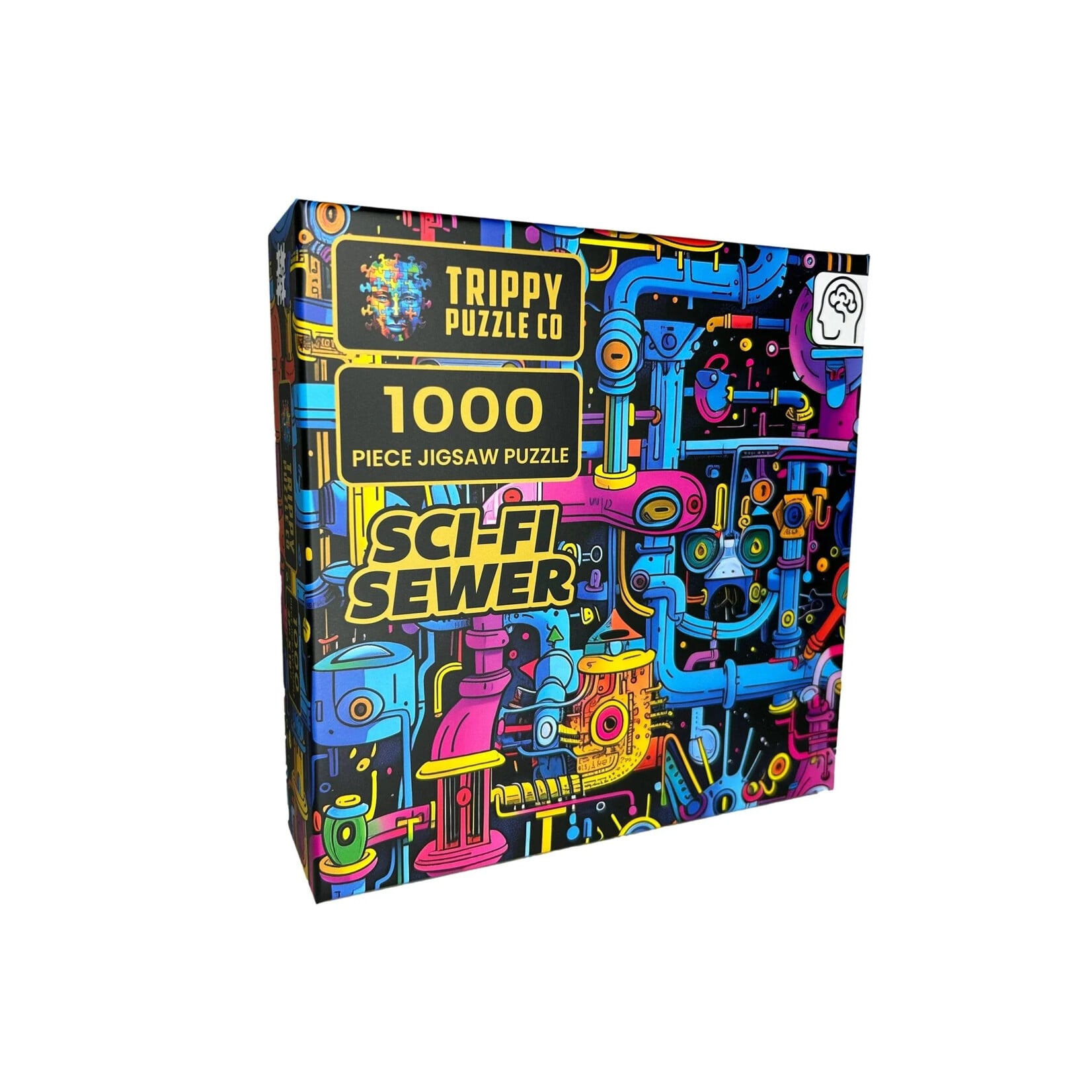 Trippy Puzzle Co Sci-Fi Sewer Classic Jigsaw Puzzle 1000pc
