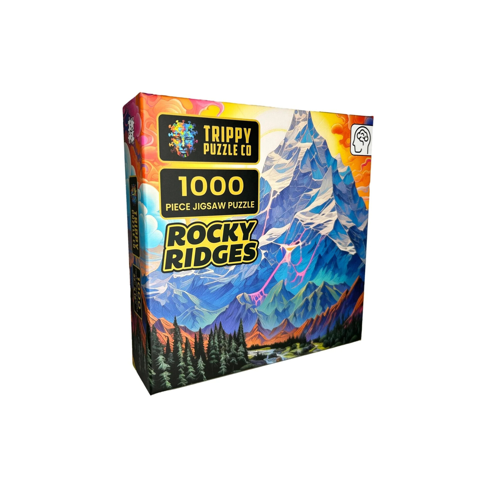 Trippy Puzzle Co Rocky Ridges Classic Jigsaw Puzzle 1000pc
