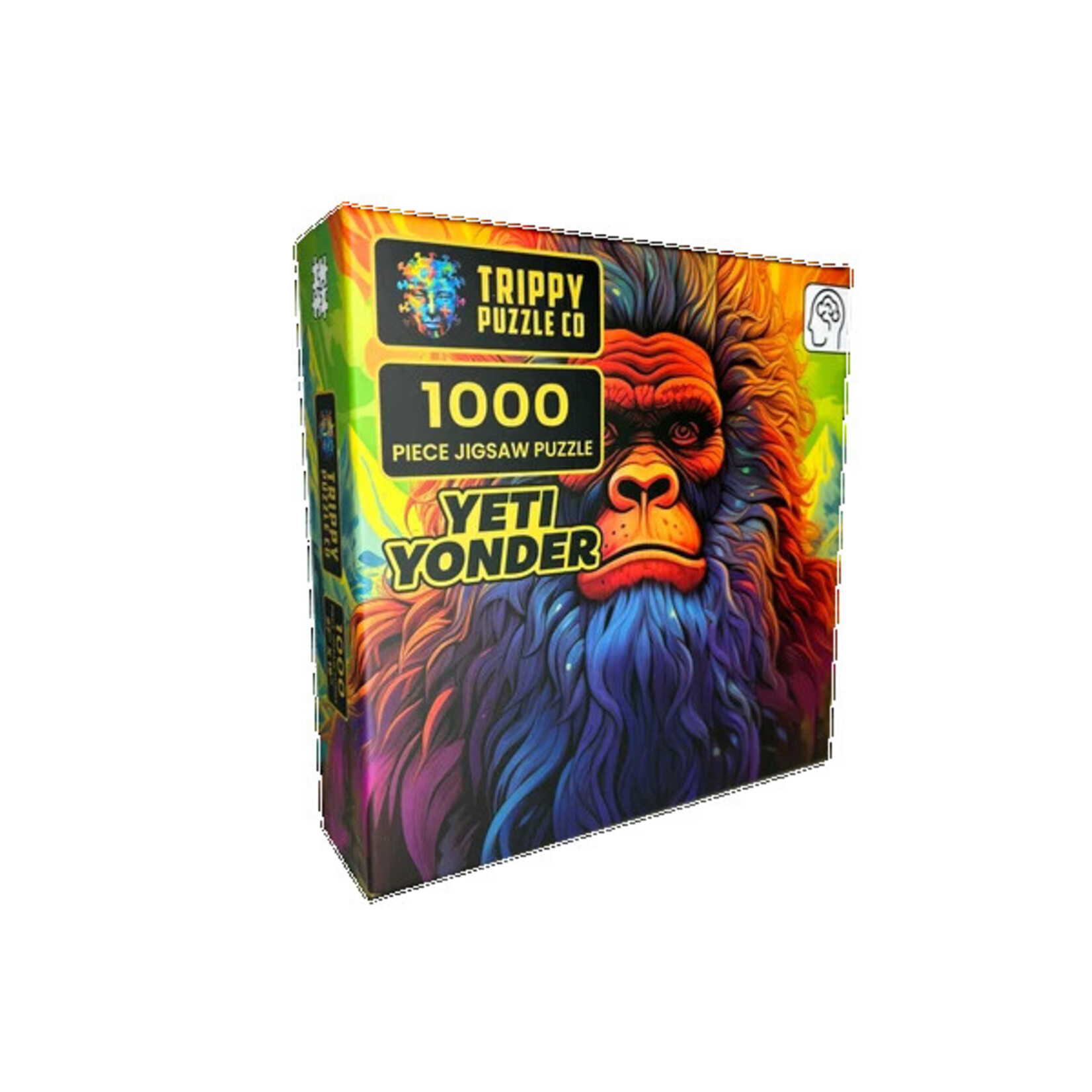 Trippy Puzzle Co Yeti Yonder Classic Jigsaw Puzzle 1000pc