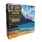 Trippy Puzzle Co Pieces of Paradis Classic Jigsaw Puzzle 1000pc