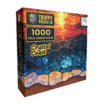 Trippy Puzzle Co Crystal Coast Stained Glass Classic Jigsaw Puzzle 1000pc