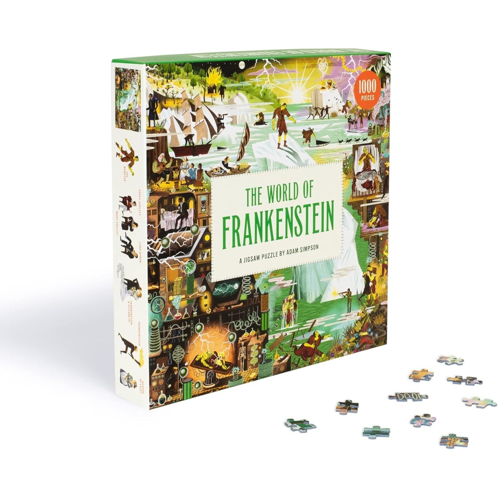 Chronicle Books The World of Frankenstein 1000pc