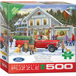 EuroGraphics Puzzles Merry Christmas Store 500pc