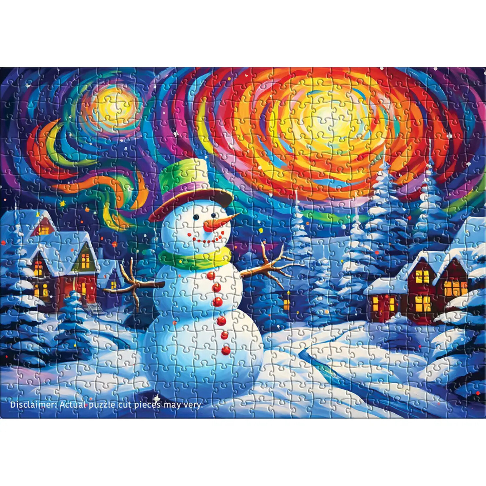 EuroGraphics Puzzles Colorful Frosty 500pc