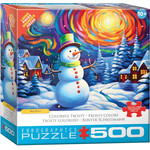 EuroGraphics Puzzles Colorful Frosty 500pc