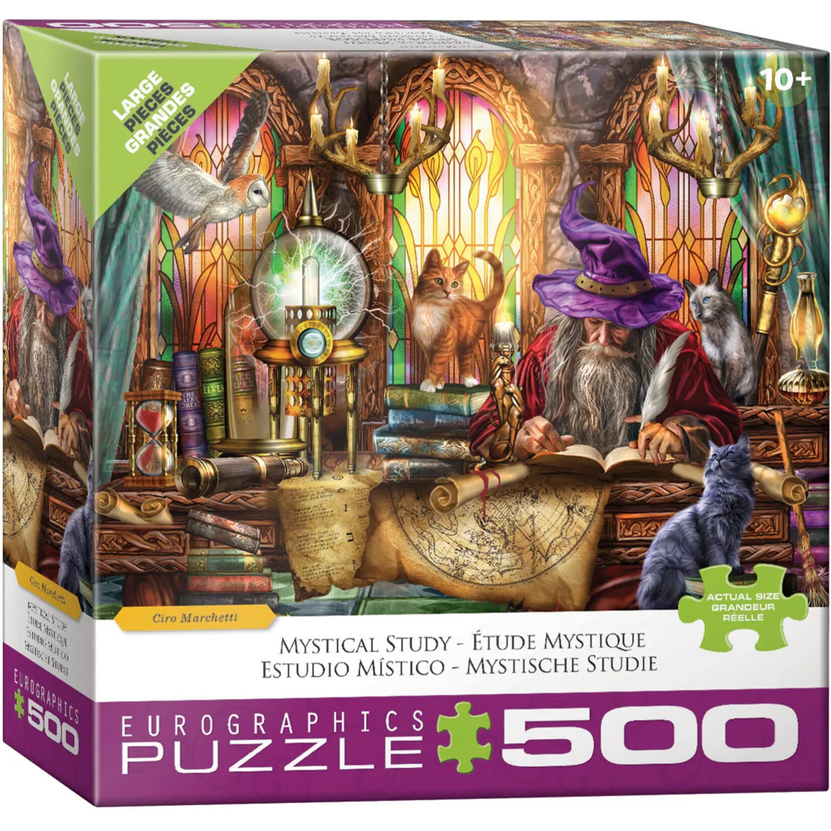 EuroGraphics Puzzles Mystical Study 500pc