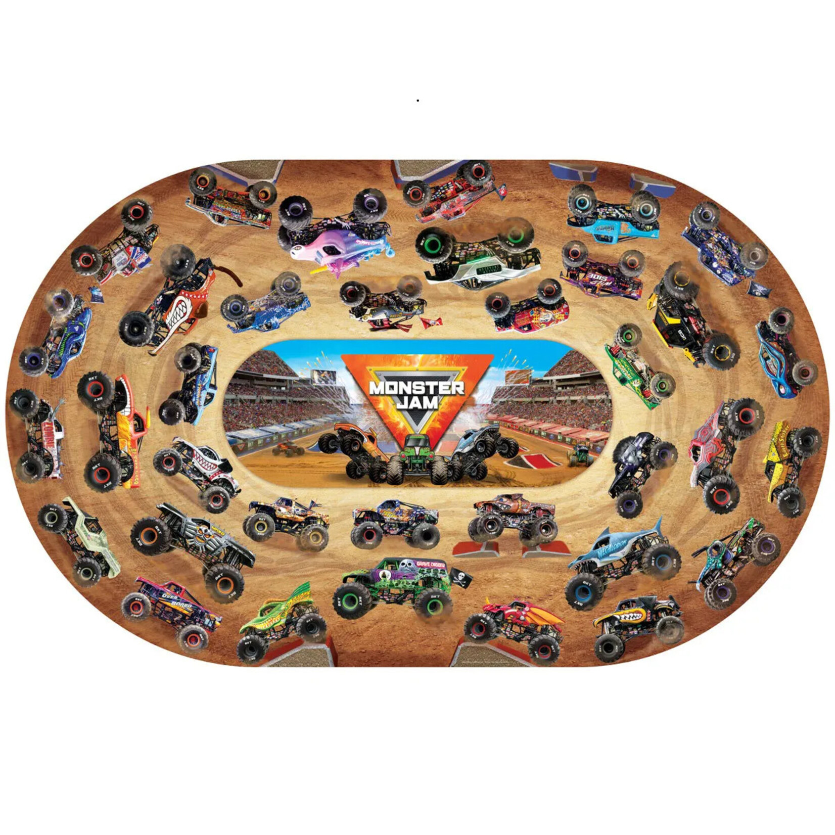 EuroGraphics Puzzles Monster Jam - Giant Floor Puzzle 74pc