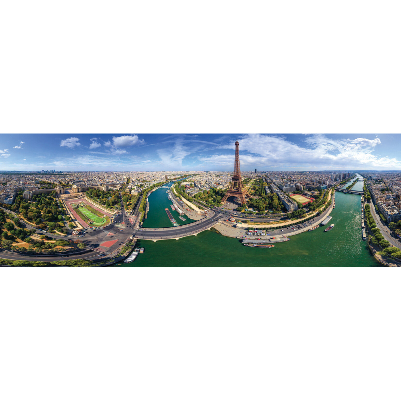 EuroGraphics Puzzles Paris, France Panoramic 1000pc