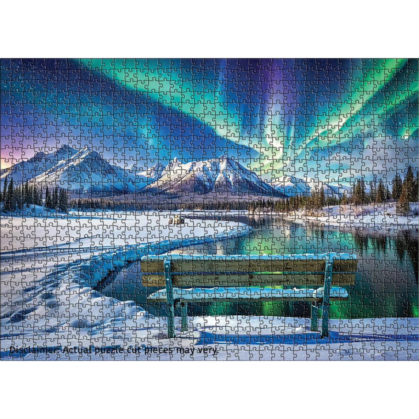 EuroGraphics Puzzles Yukon Aurora Borealis 1000pc