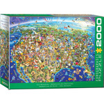 EuroGraphics Puzzles U.S. Wonders 2000pc