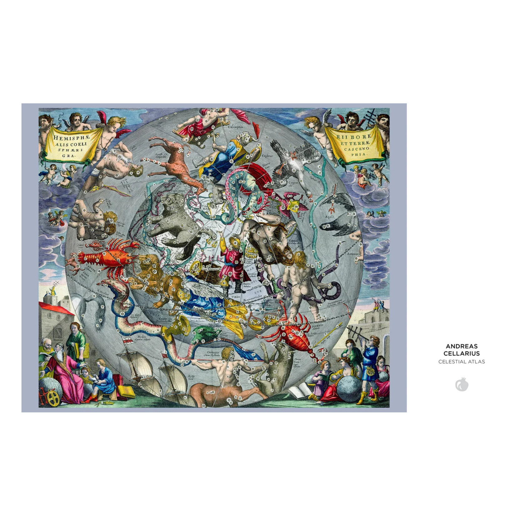 Andreas Cellarius: Celestial Atlas 1000pc