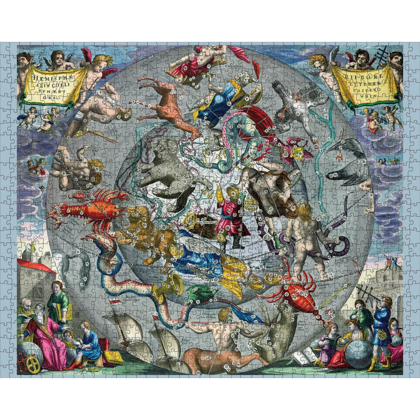 Andreas Cellarius: Celestial Atlas 1000pc