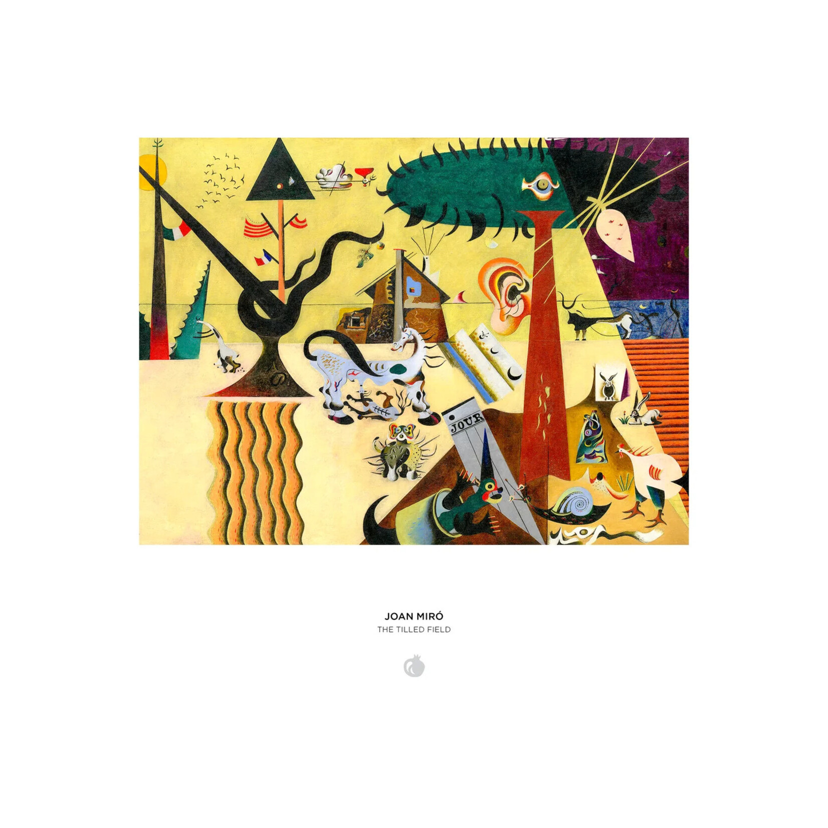 Joan Miró: The Tilled Field 1000pc