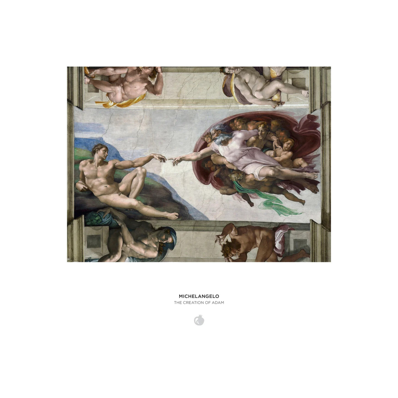 Michelangelo: The Creation of Adam 1000pc