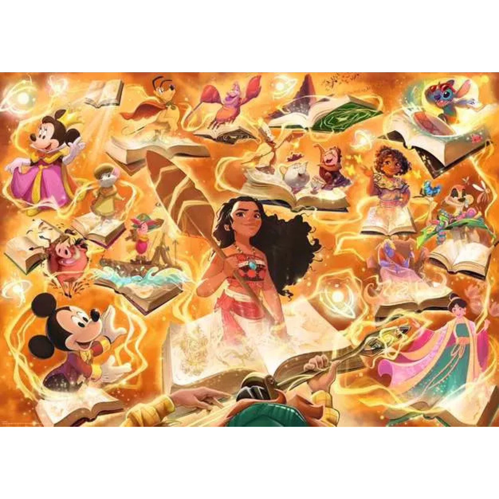 Ravensburger Disney Lorcana Glimmers of the Realm Puzzle: Amber 1000pc