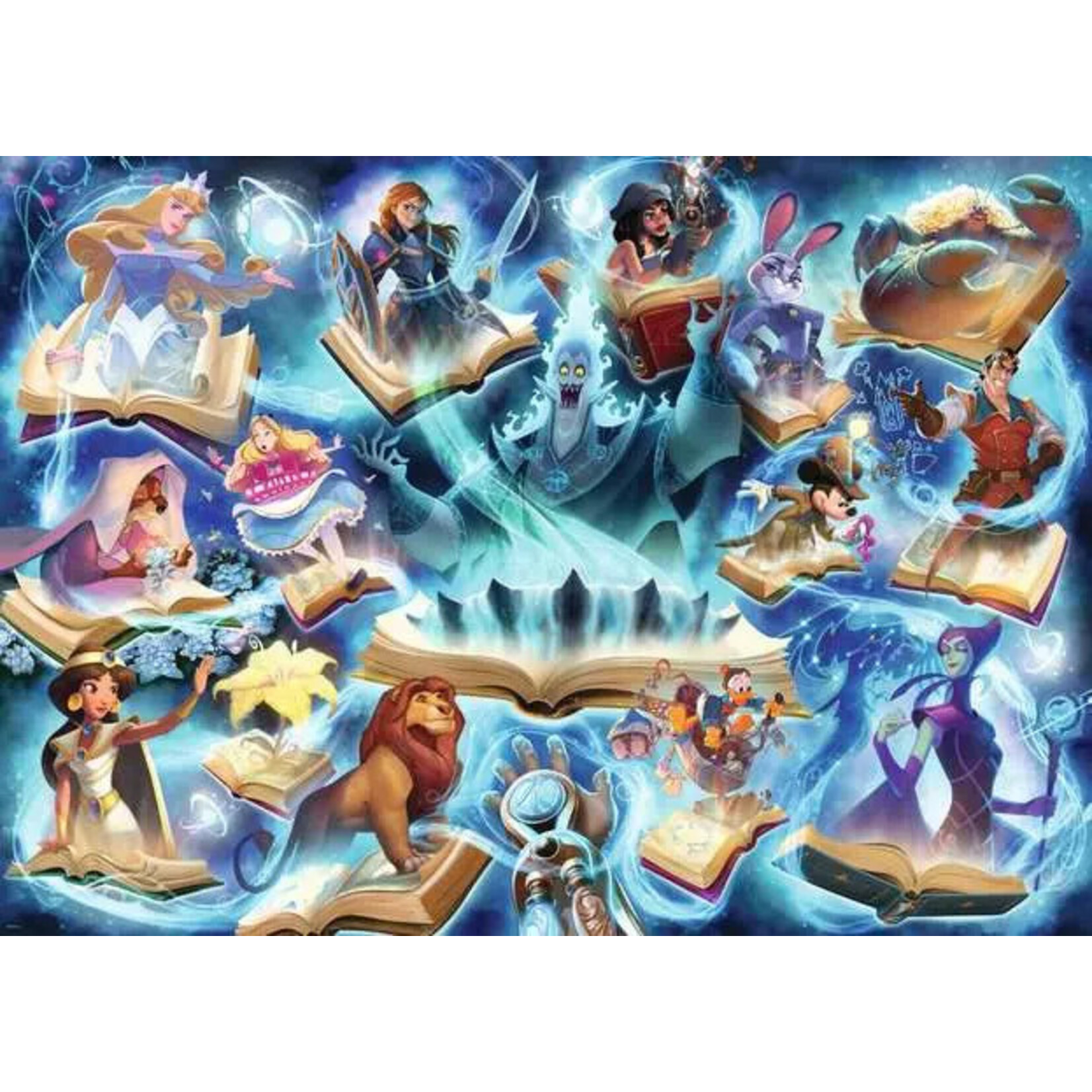 Ravensburger Disney Lorcana Glimmers of the Realm Puzzle: Sapphire 1000pc