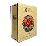 Trippy Puzzle Co Coral Shaped Wooden Jigsaw Puzzle 300pc