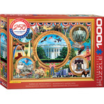 EuroGraphics Puzzles American Monuments USA 1000pc